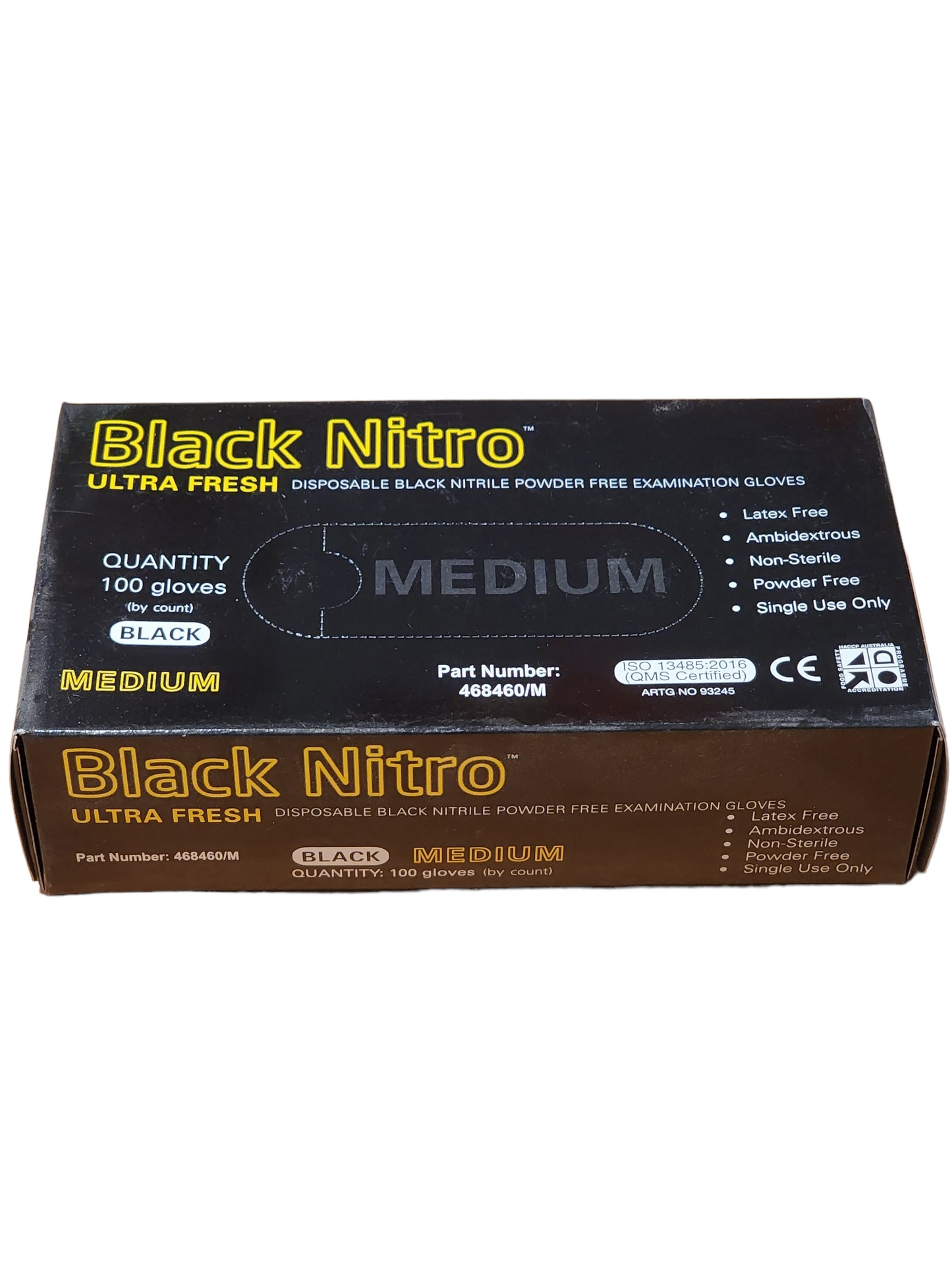 Black Nitrile Gloves